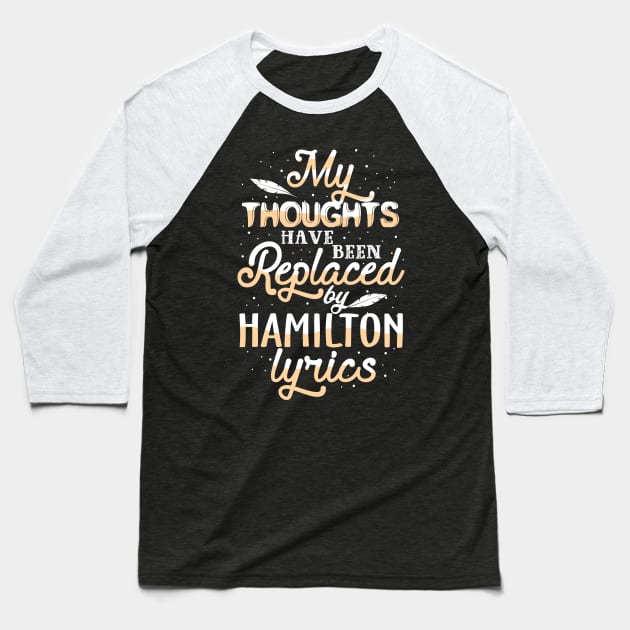 My thoughts Baseball T-Shirt by KsuAnn
